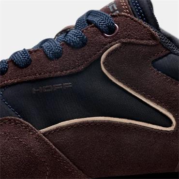 HOFF WOMENS LACE TRAINER - BROWN